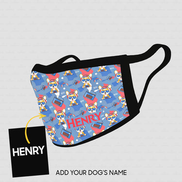 Personalized Dog Gift Idea - Cute Dogs 9 For Dog Lovers - Cloth Mask